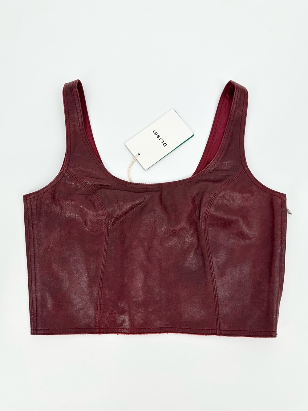 DL1961 Cary Leather Tank Top